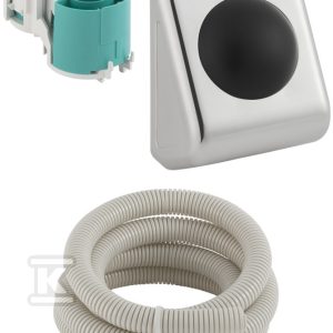Pneumatyczny przycisk uruchamiający WC , nożny, naścienny 115.918.00.1 Pneumatyczny przycisk uruchamiający WC , nożny, naścienny 115.918.00.1