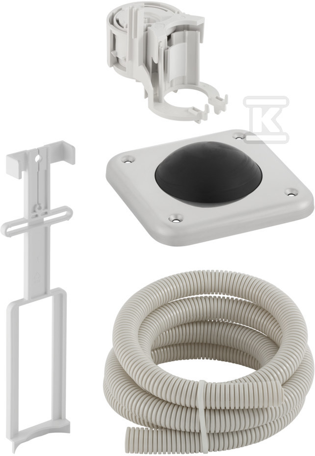 Pneumatyczny przycisk uruchamiający WC , nożny, Sigma 8cm, podłogowy 115.994.00.1 - obrazek 1