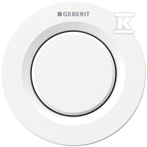 Pneumatyczny przycisk uruchamiający WC Typ 01, ręczny, podtynkowy, Sigma 8cm, pojedynczy, biały 116.041.11.1 Pneumatyczny przycisk uruchamiający WC Typ 01, ręczny, podtynkowy, Sigma 8cm, pojedynczy, biały 116.041.11.1