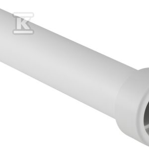 Przedłużka króćca odpływowego z nakrętką przyłączeniową, biała 25cm d40 152.164.11.1 Przedłużka króćca odpływowego z nakrętką przyłączeniową, biała 25cm d40 152.164.11.1