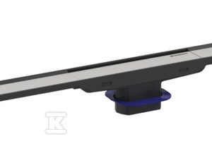 Rynna zbiorcza CleanLine20 odpływu liniowego do natrysków, 90cm, stal nierdz 154.450.KS.1