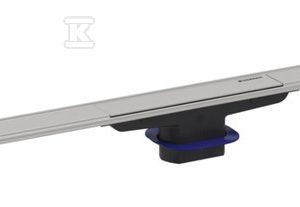 Rynna zbiorcza CleanLine60 odpływu liniowego do natrysków, 130cm, stal nierdz. 154.459.00.1