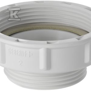 Pierścień redukcyjny biały R 1 1/2×2″ 213.906.11.1 Pierścień redukcyjny biały R 1 1/2×2″ 213.906.11.1
