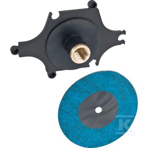 Zestaw przyłączy prostych Geberit, z gwintem zewnętrznym MF 1/2”, wstępnie zamontowany, do konstrukcji lekkiej: CC499K, RMF=1/2”, Rp=1/2” 602.295.00.1