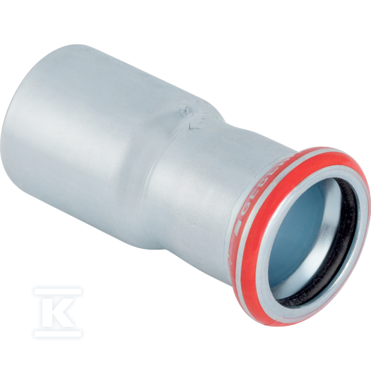 Zwężka Geberit Mapress C-Stahl z końcówką wsuwaną: d=54mm, d1=28mm 22322 - obrazek 1
