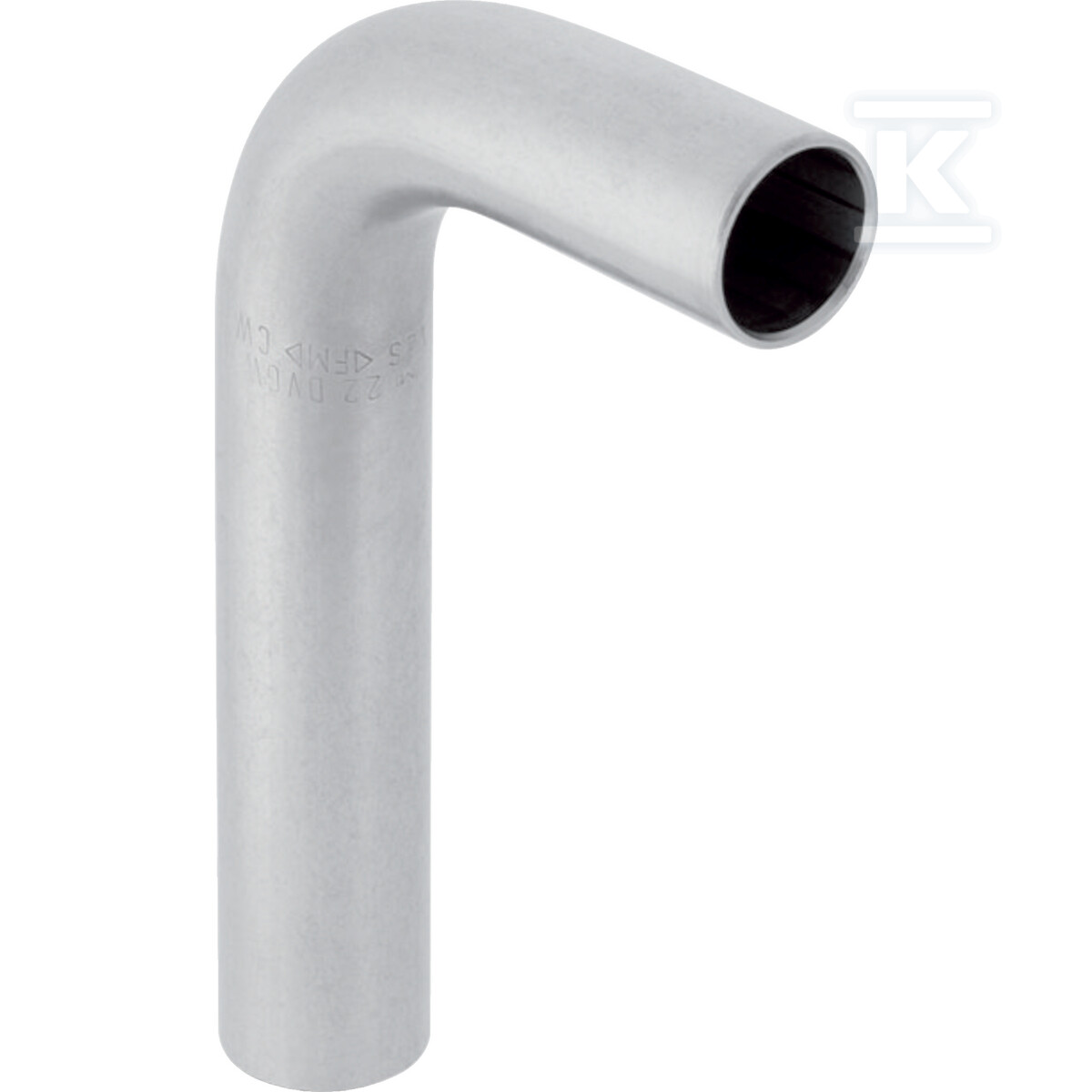 Kolano bose Geberit Mapress Edelstahl: 90°, d=76.1mm 30089 - obrazek 1