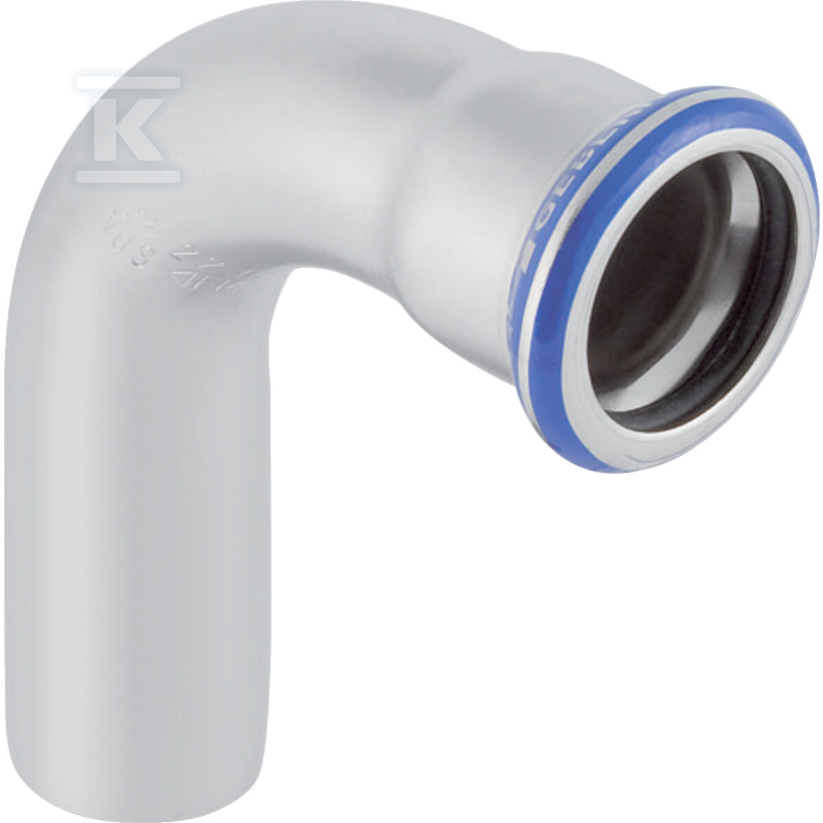 Kolano Geberit Mapress Edelstahl z końcówką wsuwaną: 90°, d=28mm 30305 - obrazek 1