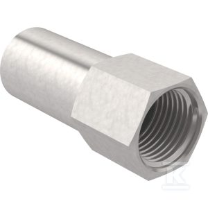 Złączka przejściowa Geberit Mapress Edelstahl z gwintem wewnętrznym i końcówką wsuwaną: d=88.9mm, Rp=1/2” 33862 Złączka przejściowa Geberit Mapress Edelstahl z gwintem wewnętrznym i końcówką wsuwaną: d=88.9mm, Rp=1/2” 33862