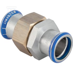 Śrubunek Geberit Mapress Edelstahl (FKM niebieski): d=28mm 50775 Śrubunek Geberit Mapress Edelstahl (FKM niebieski): d=28mm 50775