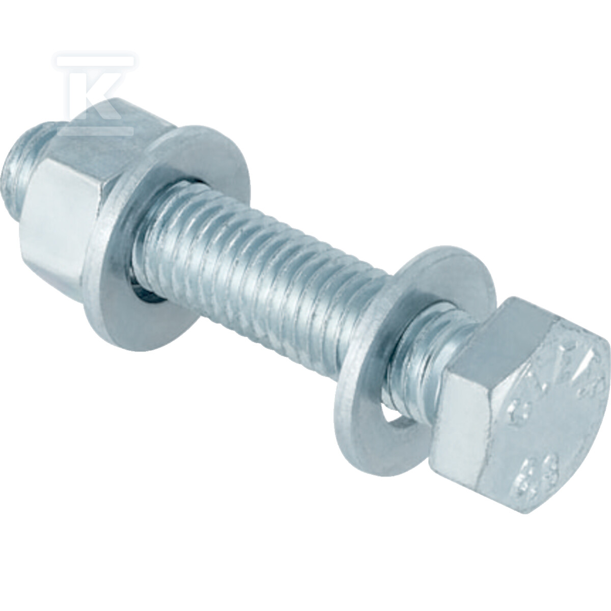 Zestaw śrub Geberit do połączenia kołnierzowego, ze stali ocynkowanej: M=10mm, L=4.5cm 91064 - obrazek 1