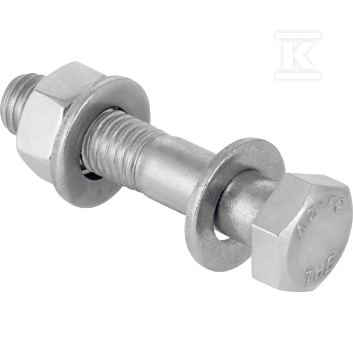 Zestaw śrub Geberit do połączenia kołnierzowego, ze stali CrNi: M=12mm, L=6cm 91168 - obrazek 1