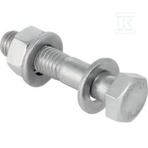 Zestaw śrub Geberit do połączenia kołnierzowego, ze stali CrNi: M=16mm, L=5.5cm 91169