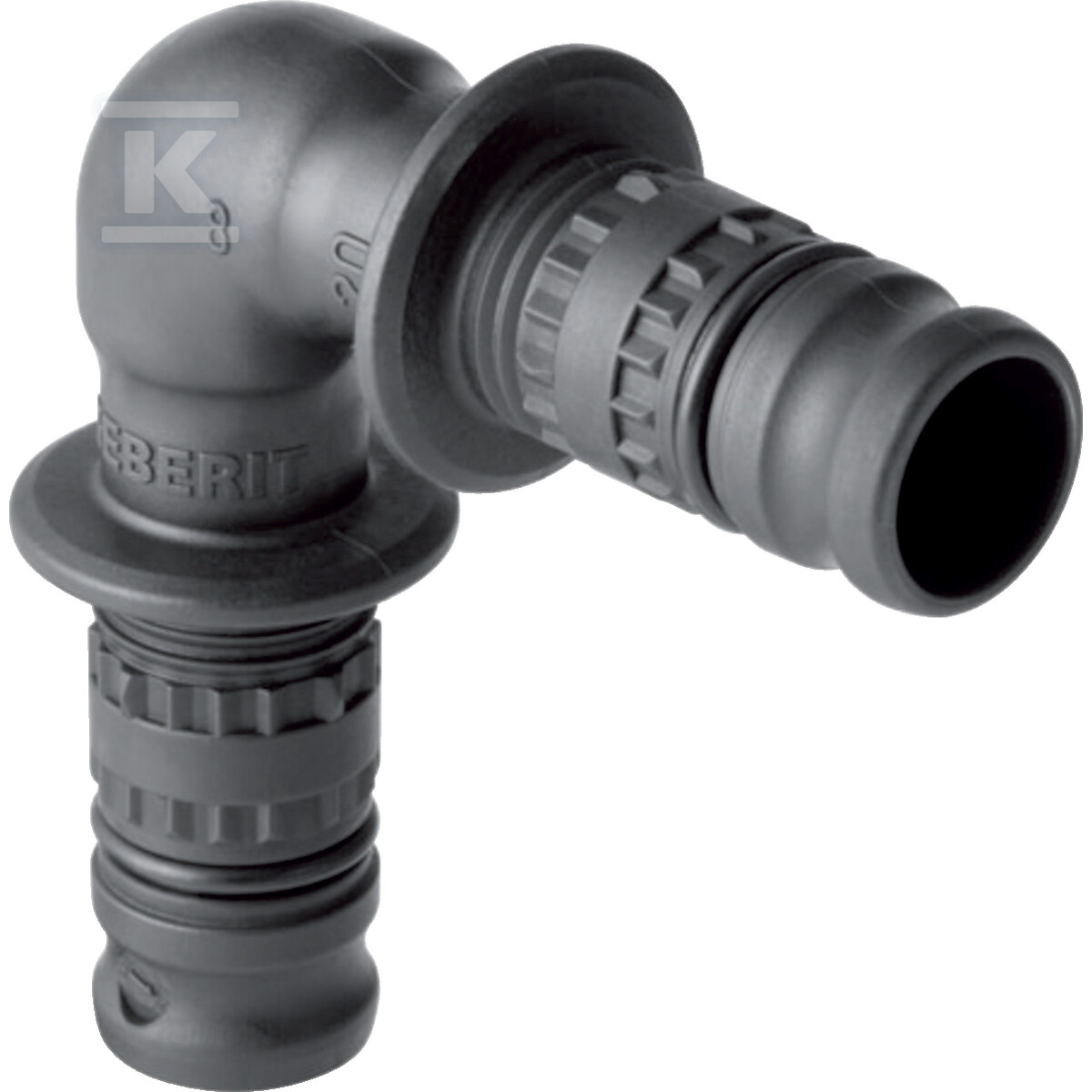 Kolano Geberit Mepla: 90°, PVDF, d=40mm 625.271.00.5 - obrazek 1