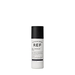 REF Root Concealer Black Spray do farb włosów Ukryte siwe włosy Skuteczne pokrycie Tymczasowe prania Bez plam Efekt matowy Wszystkie rodzaje 125ml
