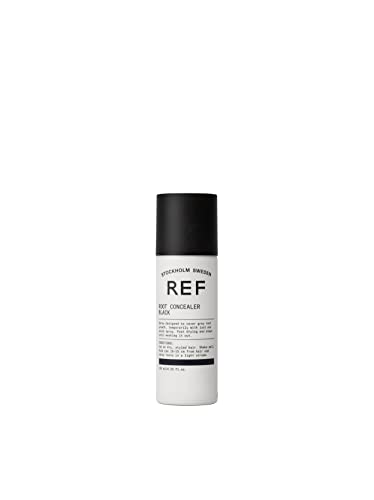 REF Root Concealer Black Spray do farb włosów Ukryte siwe włosy Skuteczne pokrycie Tymczasowe prania Bez plam Efekt matowy Wszystkie rodzaje 125ml - obrazek 1