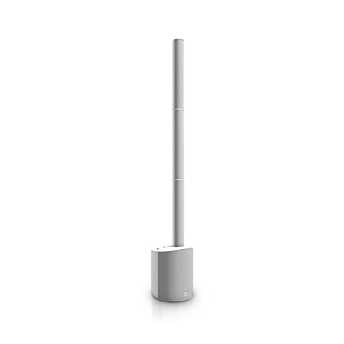 LD Systems LDMAUI5W ultra przenośne kolumny PA system z mikserem, kolor biały - obrazek 1