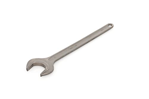 GEDORE Klucz płaski, 90 mm, z otworem do zawieszenia, wysokiej jakości stal wanadowa, wygląd nieoślepiający, stalowo szary, zgodnie DIN 894 - obrazek 1