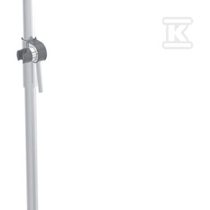 Lehnen Funktion drążek prysznicowy wygięty, lewy, B68.5cm, H127cm, stal nierdzewna falista L1023522 Lehnen Funktion drążek prysznicowy wygięty, lewy, B68.5cm, H127cm, stal nierdzewna falista L1023522
