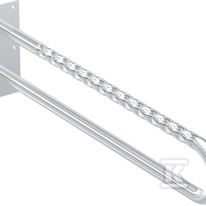 Lehnen Funktion poręcz ścienna łukowa stała, L85cm, stal nierdzewna falista L1054502