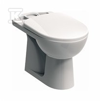 Miska Nova Pro ustępowa kompaktowa owalna, lejowa, odpływ pionowy M33201000 - obrazek 1