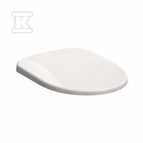 Deska sedesowa WC uniwersalna duroplast biała Nova Pro antybakteryjna owalna , zawiasy instalowane od dołu Geberit M30111000