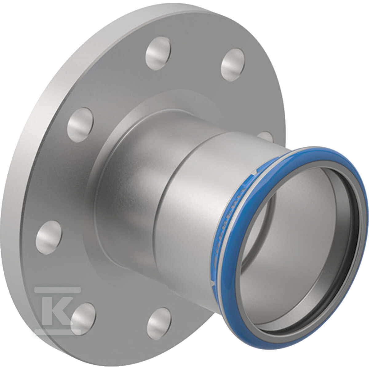 Kołnierz Geberit Mapress Edelstahl PN 10/16, z mufą zaprasowywaną: d=108mm, DN=100 33741 - obrazek 1