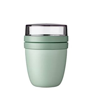 Mepal Overnight Słoik na Owsiankę, Praktyczny Kubek Jogurt i Musli, Oddzielne Przegródki, Nadaje Się do Zamrażarki, Kuchenki Mikrofalowej Zmywarki, 500 Ml + 200 Ml, Szałwia Nordycka Mepal Overnight Słoik na Owsiankę, Praktyczny Kubek Jogurt i Musli, Oddzielne Przegródki, Nadaje Się do Zamrażarki, Kuchenki Mikrofalowej Zmywarki, 500 Ml + 200 Ml, Szałwia Nordycka