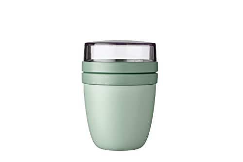 Mepal Overnight Słoik na Owsiankę, Praktyczny Kubek Jogurt i Musli, Oddzielne Przegródki, Nadaje Się do Zamrażarki, Kuchenki Mikrofalowej Zmywarki, 500 Ml + 200 Ml, Szałwia Nordycka Mepal Overnight Słoik na Owsiankę, Praktyczny Kubek Jogurt i Musli, Oddzielne Przegródki, Nadaje Się do Zamrażarki, Kuchenki Mikrofalowej Zmywarki, 500 Ml + 200 Ml, Szałwia Nordycka