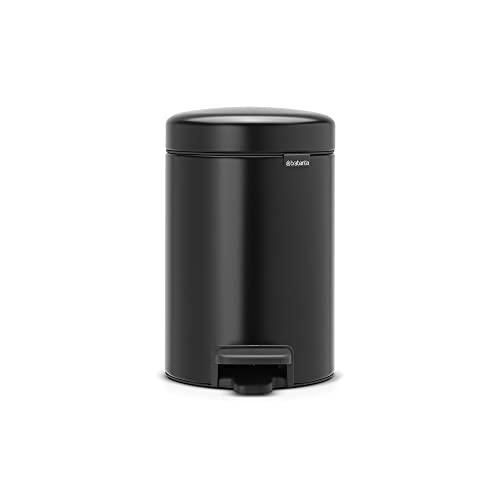 Brabantia NewIcon Kosz na Pedały 3L – Czarny – Łagodnie Zamykana Pokrywa – Wyjmowane Wewnętrzne Wiaderko Brabantia NewIcon Kosz na Pedały 3L – Czarny – Łagodnie Zamykana Pokrywa – Wyjmowane Wewnętrzne Wiaderko