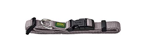 HUNTER Basic Vario nylonowy kołnierz, 10 cm, X mały, szary - obrazek 1