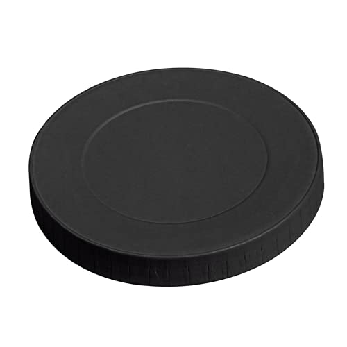 50 sztuk Pokrywki na kubki 280 G/M2 + Pe Ø 8 Cm Czarny Kartonowy