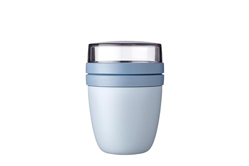 Mepal Overnight Słoik na Owsiankę, Praktyczny Kubek Jogurt i Musli, Oddzielne Przegródki, Nadaje Się do Zamrażarki, Kuchenki Mikrofalowej Zmywarki, 500 Ml + 200 Ml, Niebieski (Nordic Blue) Mepal Overnight Słoik na Owsiankę, Praktyczny Kubek Jogurt i Musli, Oddzielne Przegródki, Nadaje Się do Zamrażarki, Kuchenki Mikrofalowej Zmywarki, 500 Ml + 200 Ml, Niebieski (Nordic Blue)