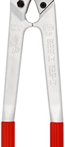 FELCO C12 nożyce do kabli (długość 50 cm, cięcie Ø 12 mm, z trójkątnym cięciem dla czystych cięć, ostrza wysokiej jakości stali, lekkie uchwyty) FELCO C12 nożyce do kabli (długość 50 cm, cięcie Ø 12 mm, z trójkątnym cięciem dla czystych cięć, ostrza wysokiej jakości stali, lekkie uchwyty)