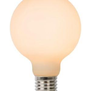 Lucide STEP DIM BULB żarówka żarowa Ø 12,5 cm LED Dim. E27 1x8W 2700K 3 StepDim opal Lucide STEP DIM BULB żarówka żarowa Ø 12,5 cm LED Dim. E27 1x8W 2700K 3 StepDim opal
