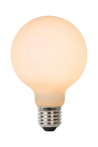 Lucide STEP DIM BULB żarówka żarowa Ø 12,5 cm LED Dim. E27 1x8W 2700K 3 StepDim opal