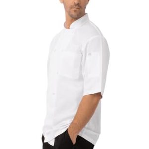 Chef Works JLCV Montreal Essential Cool Vent płaszcz, biały, duży
