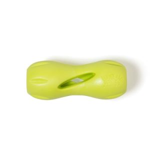 WEST PAW Zogoflex Qwizl Interaktywny dozownik smakołyków dla psów, Granny Smith, mały WEST PAW Zogoflex Qwizl Interaktywny dozownik smakołyków dla psów, Granny Smith, mały