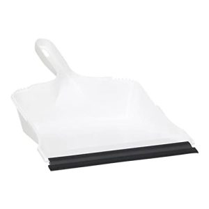 Vikan Klasyczny Łopata do kurzu Gumowa krawędź Plastik Biały Vikan Klasyczny Łopata do kurzu Gumowa krawędź Plastik Biały