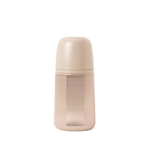 SUAVINEX Butelka silikonowa SX PRO średni przepływ 240 ml Nude