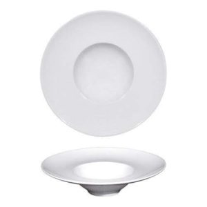 EMGA 765.020 Porcelanowy talerz, biały, wysokość 5,2 cm, średnica 24 cm EMGA 765.020 Porcelanowy talerz, biały, wysokość 5,2 cm, średnica 24 cm