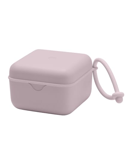 BIBS Pudełko na smoczki – Dusky Lilac