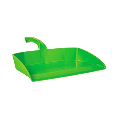 Vikan 566077 wysokiej jakości polipropylenowa szufelka/łopatka o szerokości 330 mm, limonka