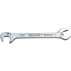 GEDORE Klucz płaski podwójny 8 mm, precyzyjne narzędzie stalowe, wytrzymałe, Made in Germany, profesjonalne ręczne dla przemysłu i rzemiosła GEDORE Klucz płaski podwójny 8 mm, precyzyjne narzędzie stalowe, wytrzymałe, Made in Germany, profesjonalne ręczne dla przemysłu i rzemiosła