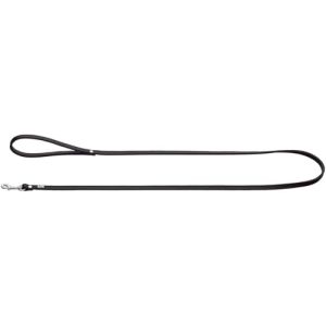 Hunter PETIT smycz dla małych psów, skóra, skóra nappa, miękka, pasek na rękę, szerokość 0,8 cm, długość 140 czarna Hunter PETIT smycz dla małych psów, skóra, skóra nappa, miękka, pasek na rękę, szerokość 0,8 cm, długość 140 czarna
