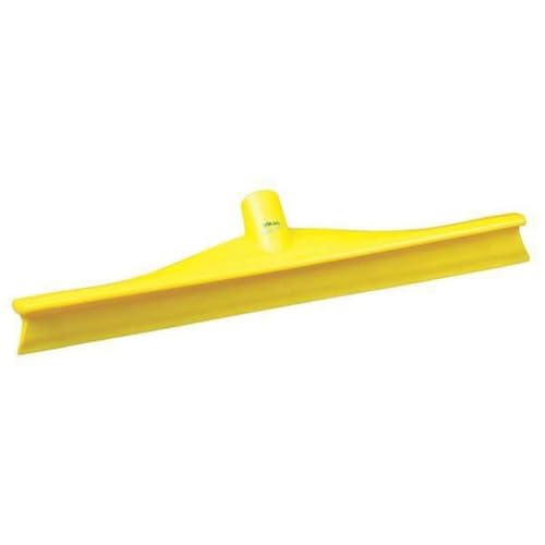 Vikan gumowa szczotka do czyszczenia z polipropylenu, rama Single Blade, 16 cali, żółta - obrazek 1