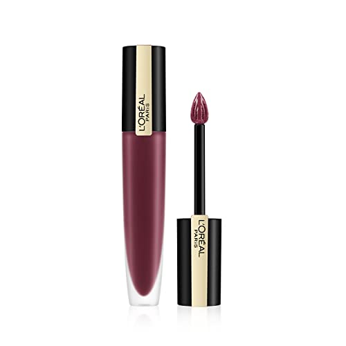L’Oréal Paris Rouge Signature Lipstick Pomadka w płynie do ust, nie wysusza, kruszy się, 103 I Enjoy, 7 ml