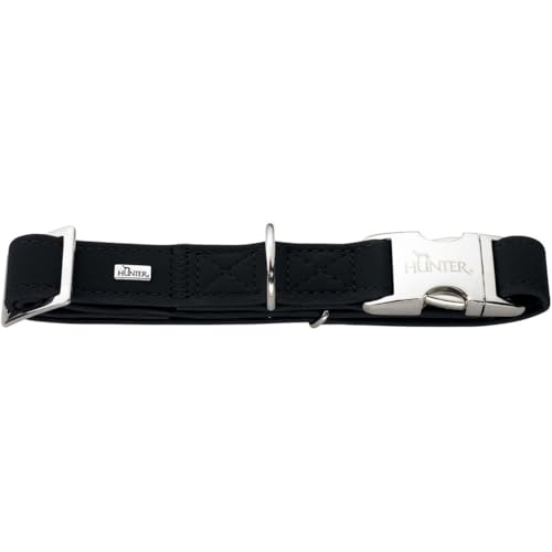 Hunter Kołnierz Softie Alu Strong czarny 30 45 cm - obrazek 1