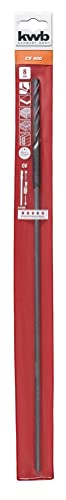 kwb Wiertło do szalunku drewna Ø 8 x 400 mm ze zmniejszonym ryzykiem pęknięcia, ulepszonym obiegiem obrotowym i końcówką wiertniczą 118 - obrazek 1