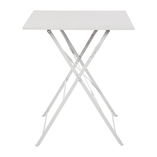 Bolero Szary styl chodnika stalowy stół kwadratowy 710 x 600 mm restauracja