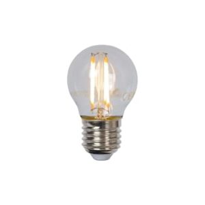 Lucide LED Bulb żarówka żarowa Ø 4,5 cm Dim. E27 1x4W 2700K przezroczysta Lucide LED Bulb żarówka żarowa Ø 4,5 cm Dim. E27 1x4W 2700K przezroczysta
